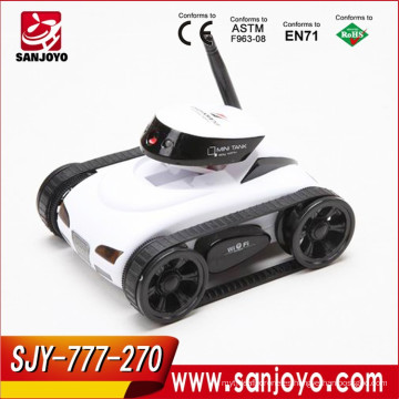 2015 nuevo producto wifi para Android nano tanque para el juguete infantil mini tanque rc con cámara profesional LED 777-270